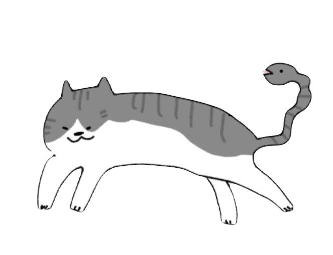 おへび猫　